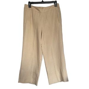 Women’s Wide Leg Pants in Light Beige